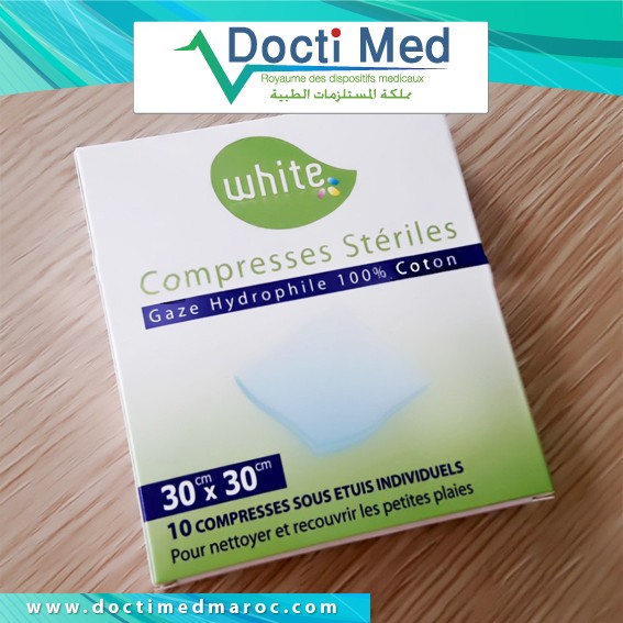 Compresses White Individuelle 20 - 30 - 40